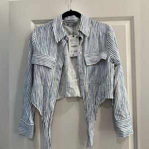 NWT Zara Stripe Shirt
